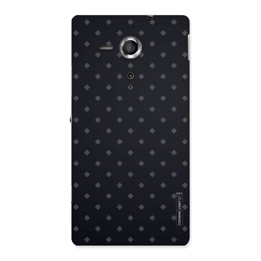 Lavish Diamond Pattern Back Case for Sony Xperia SP