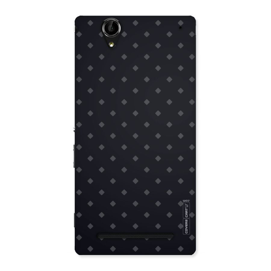Lavish Diamond Pattern Back Case for Sony Xperia T2