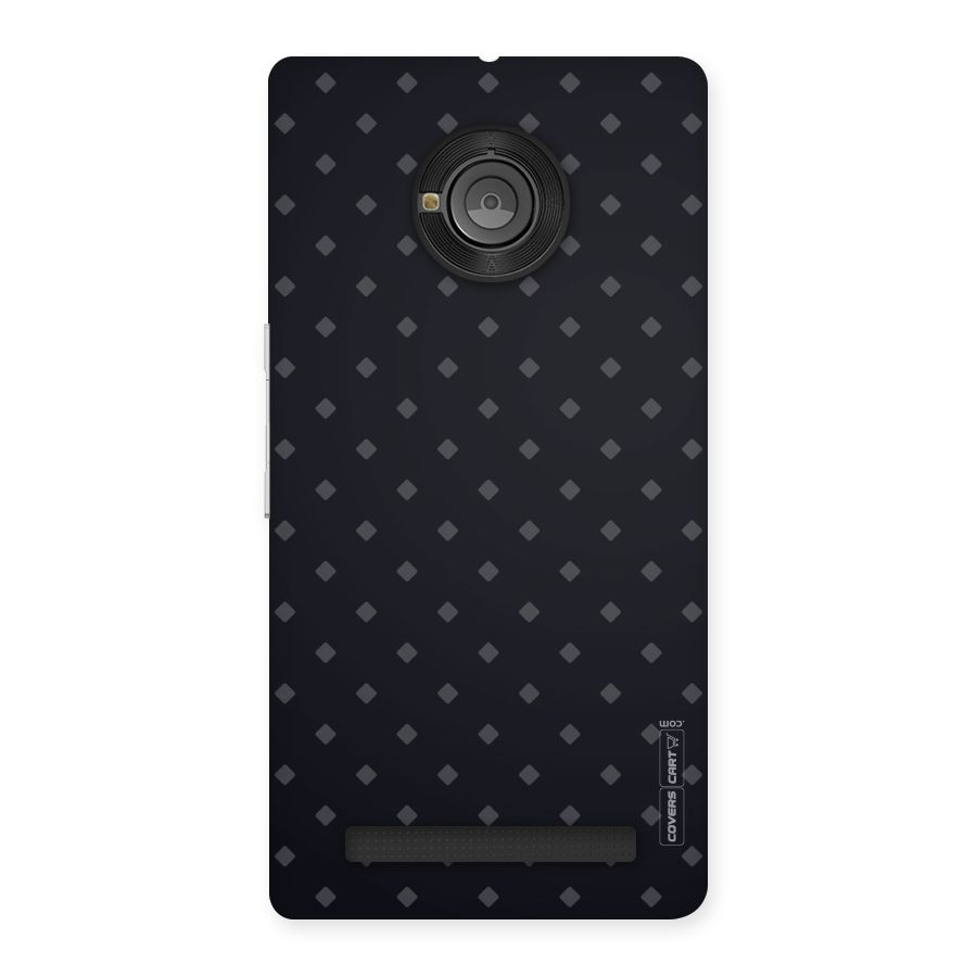 Lavish Diamond Pattern Back Case for Yu Yuphoria