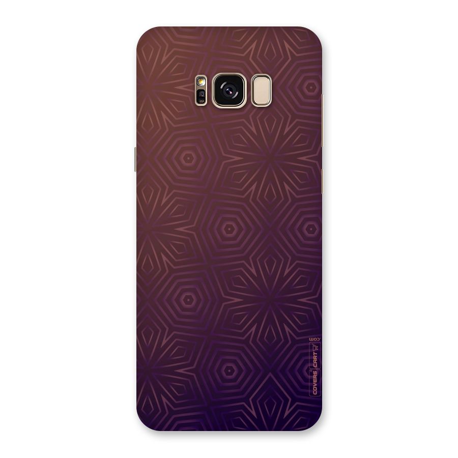 Lavish Purple Pattern Back Case for Galaxy S8 Plus