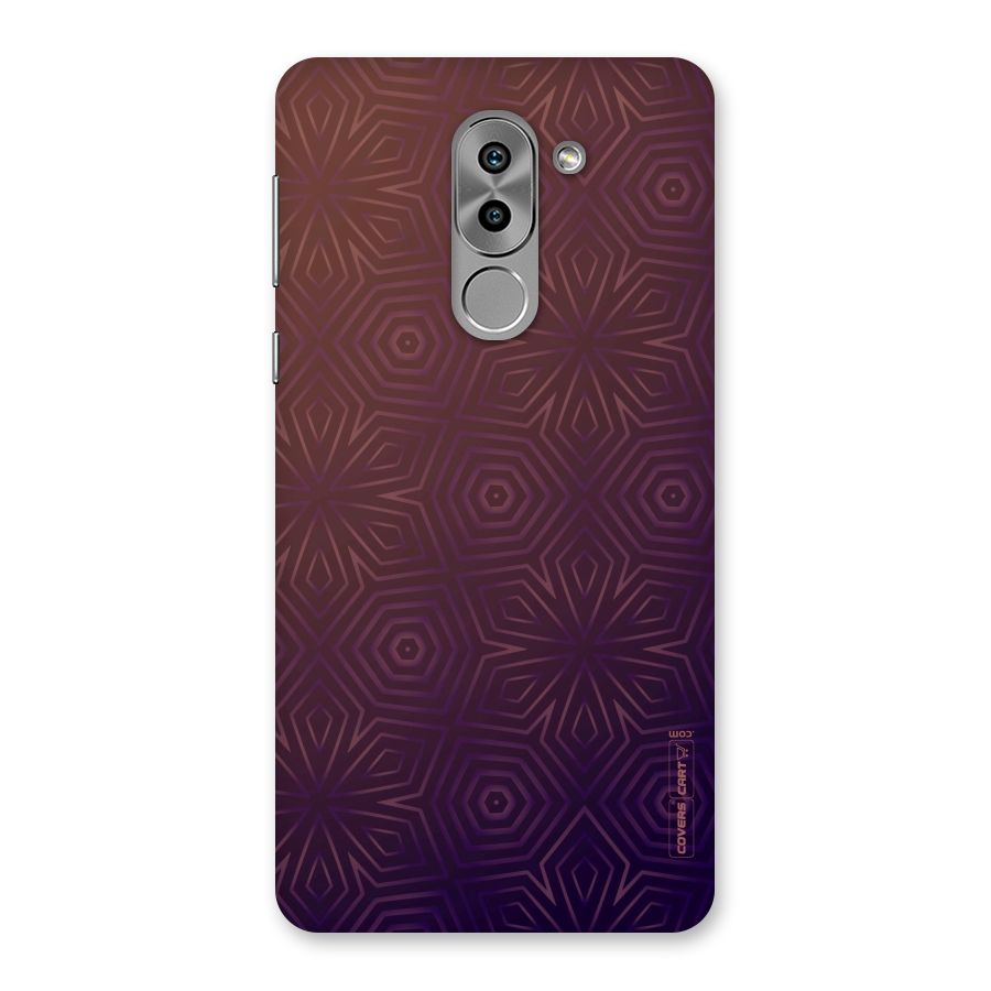 Lavish Purple Pattern Back Case for Honor 6X