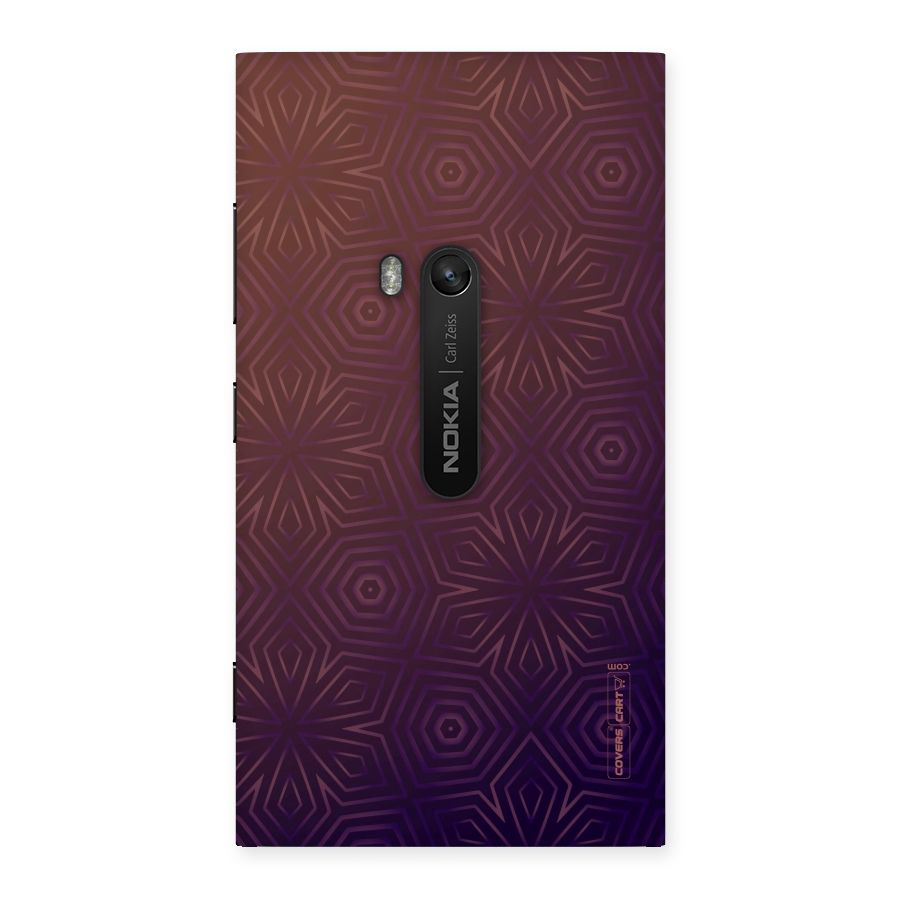 Lavish Purple Pattern Back Case for Lumia 920