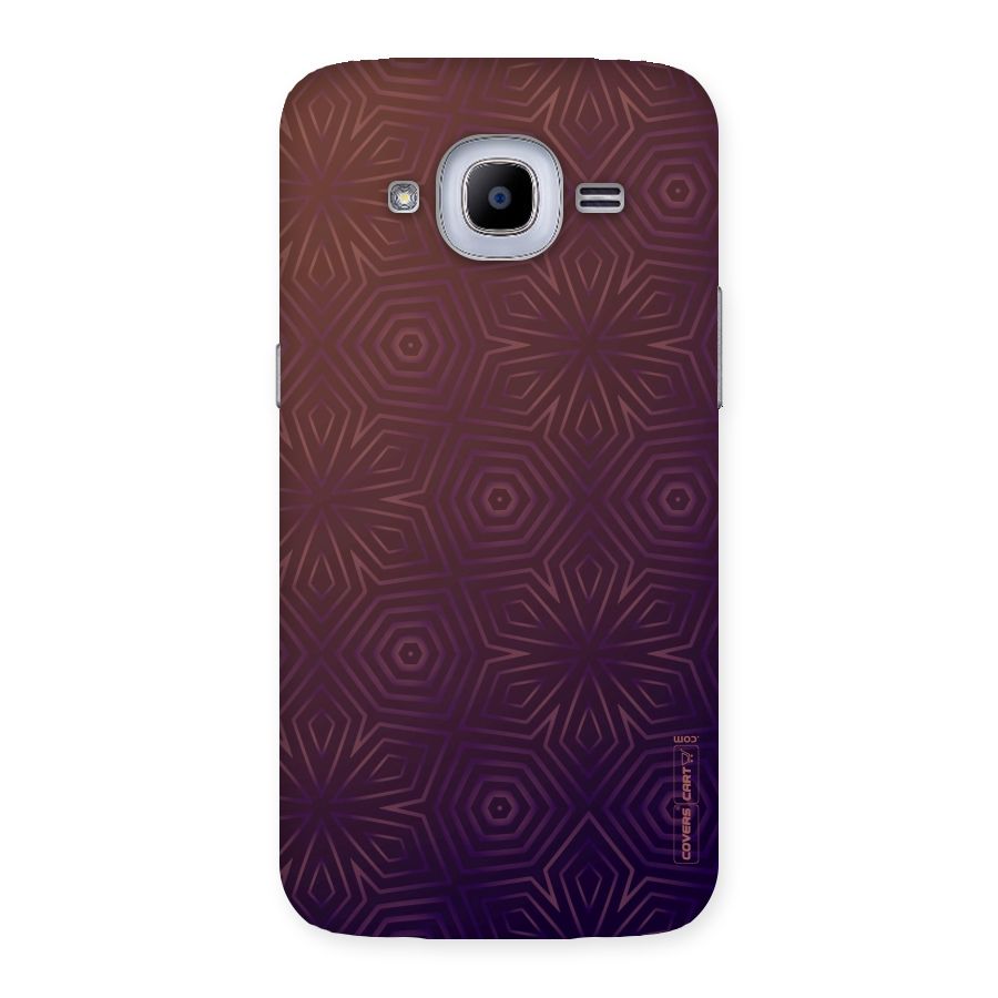 Lavish Purple Pattern Back Case for Samsung Galaxy J2 2016