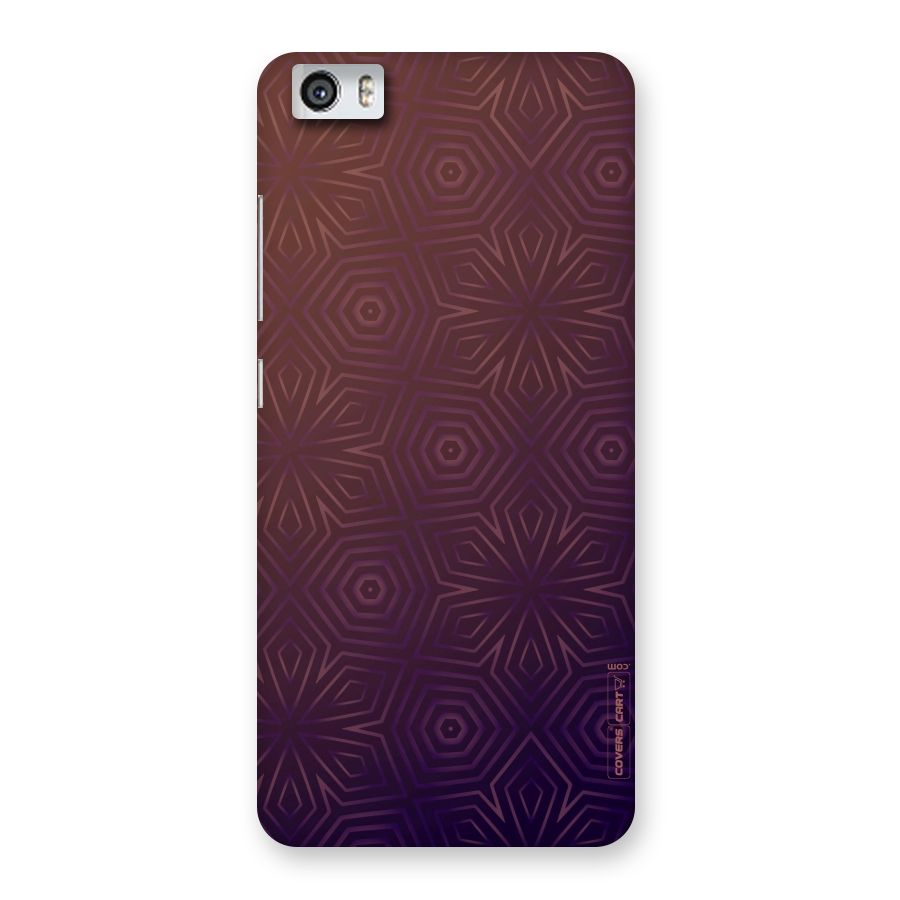 Lavish Purple Pattern Back Case for Xiaomi Redmi Mi5