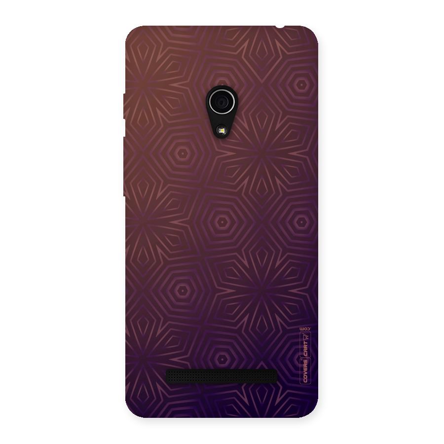 Lavish Purple Pattern Back Case for Zenfone 5