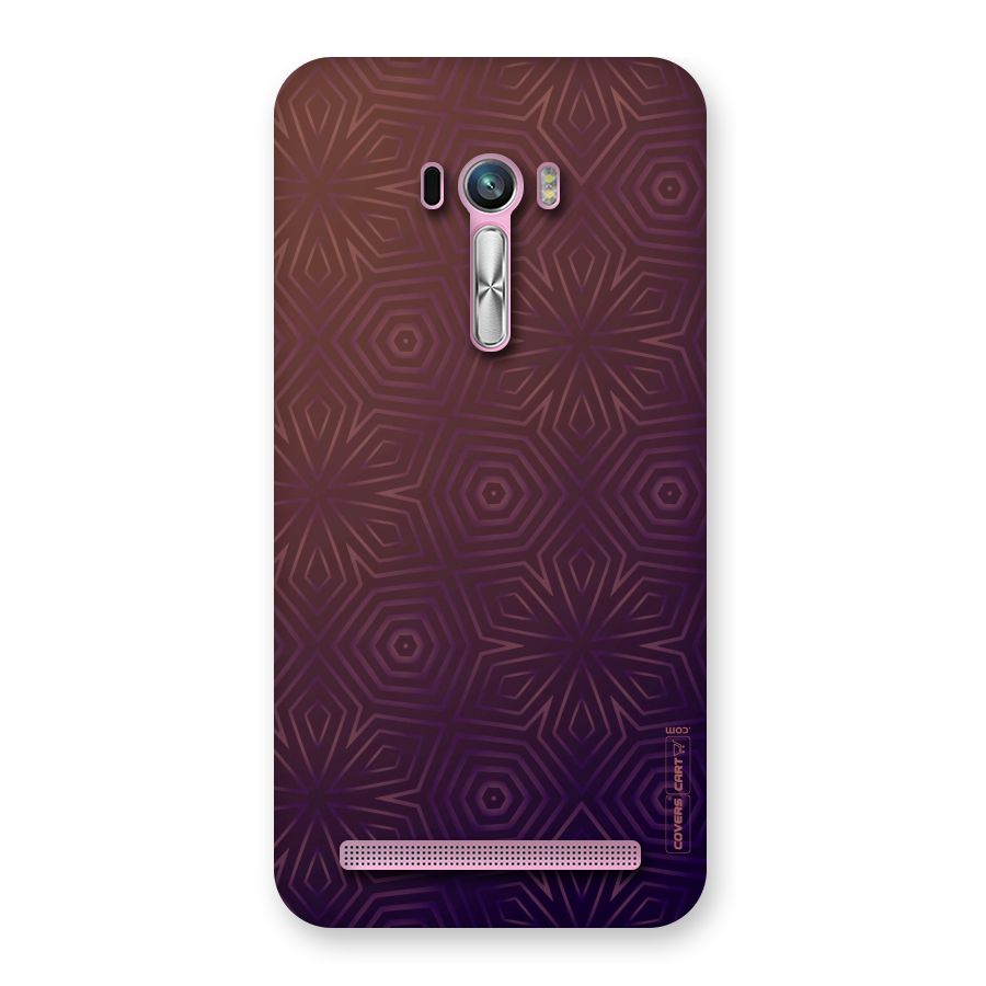 Lavish Purple Pattern Back Case for Zenfone Selfie