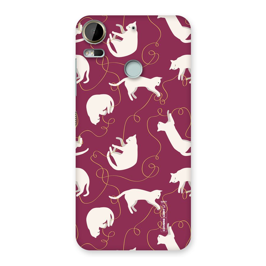 Lazy Kitty Back Case for Desire 10 Pro