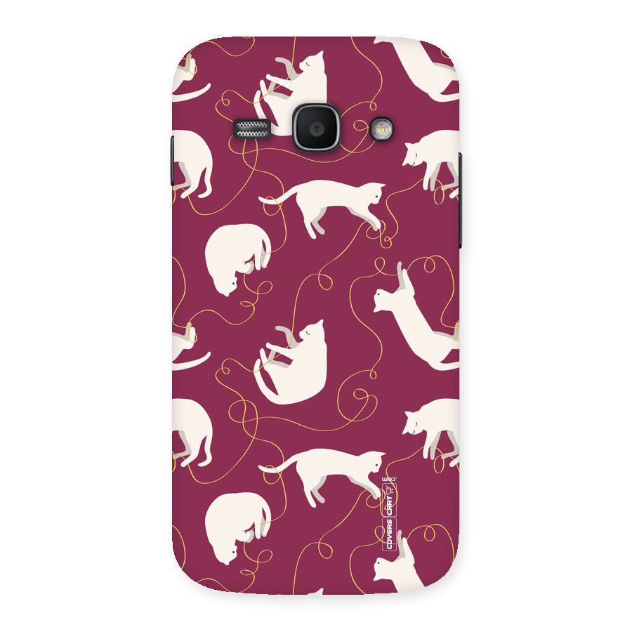 Lazy Kitty Back Case for Galaxy Ace 3