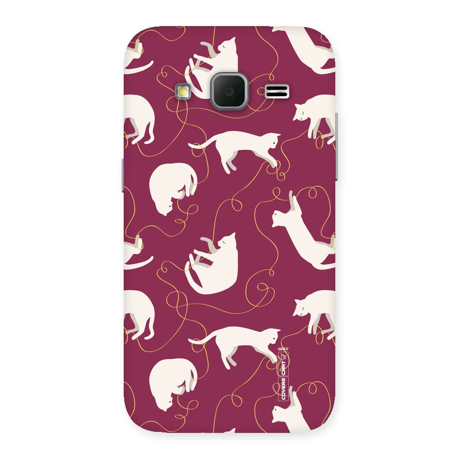 Lazy Kitty Back Case for Galaxy Core Prime