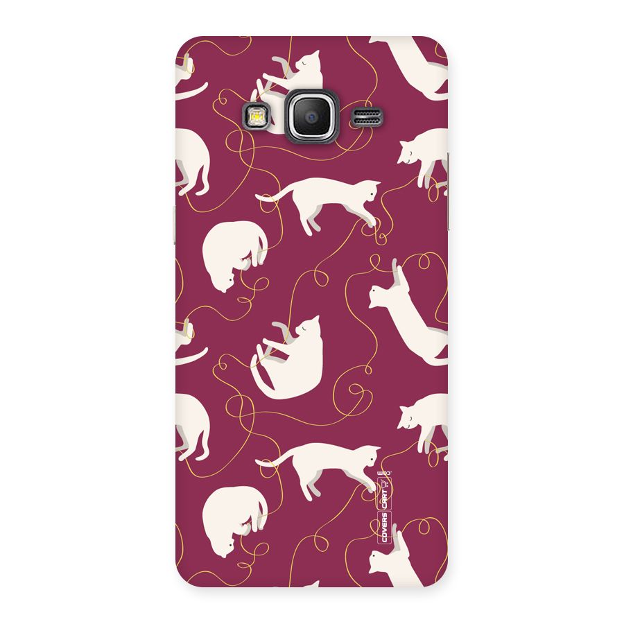 Lazy Kitty Back Case for Galaxy Grand Prime