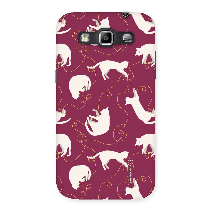 Lazy Kitty Back Case for Galaxy Grand Quattro