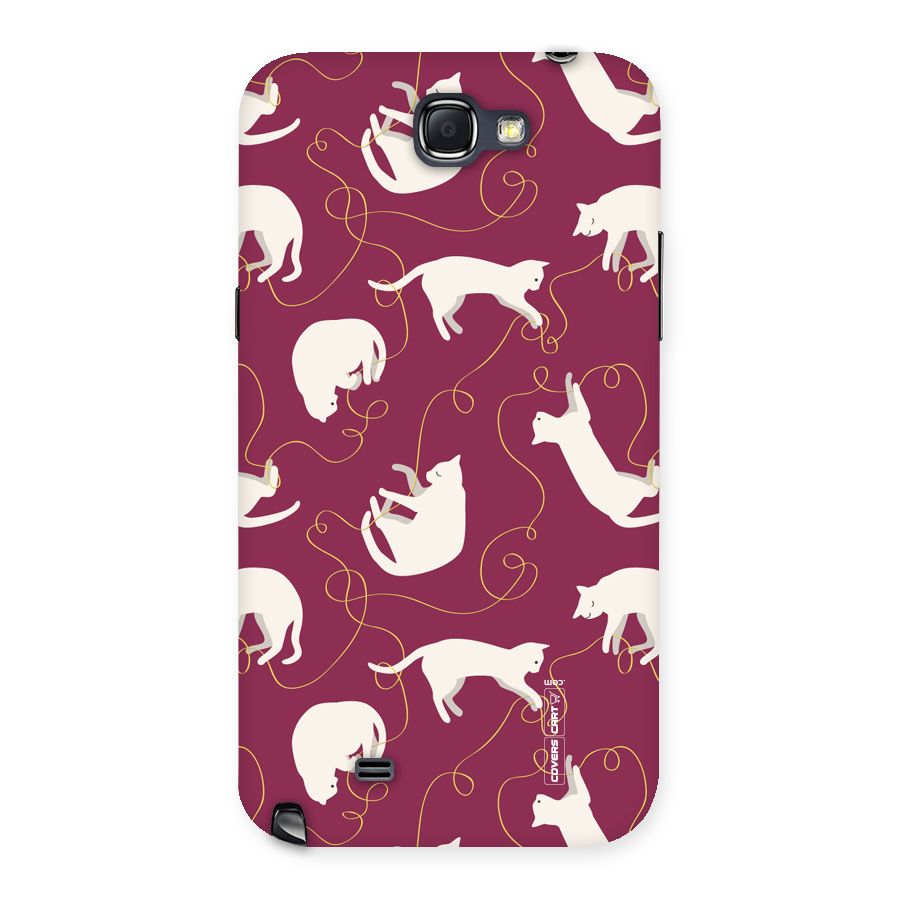 Lazy Kitty Back Case for Galaxy Note 2