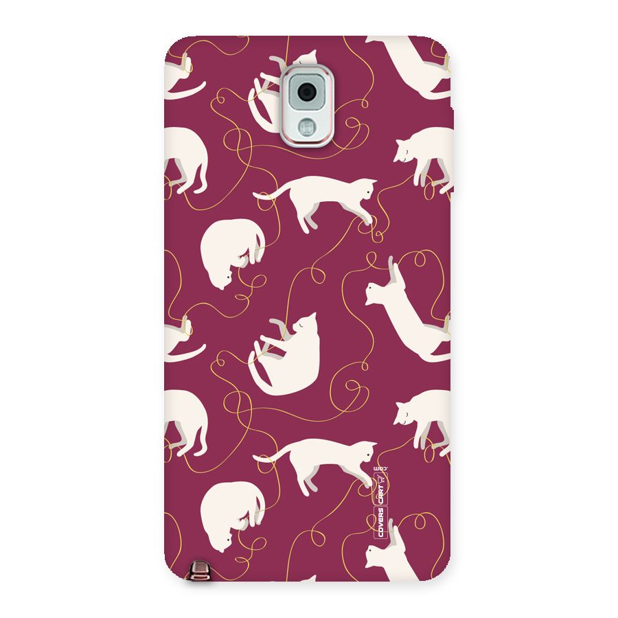 Lazy Kitty Back Case for Galaxy Note 3