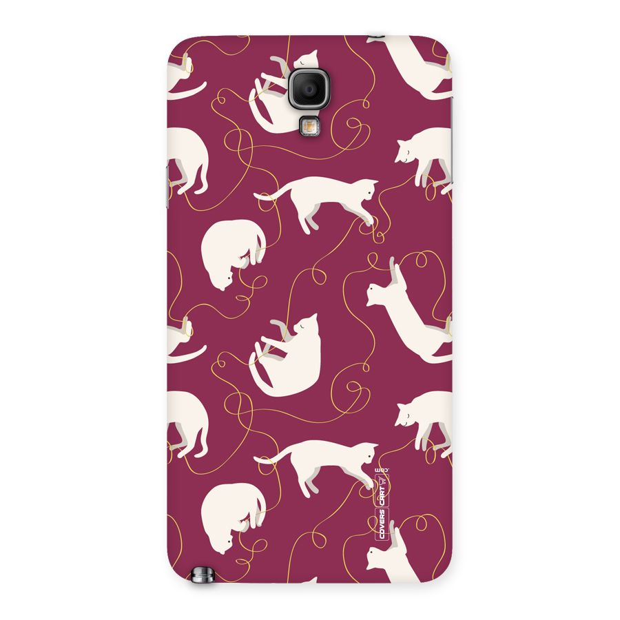 Lazy Kitty Back Case for Galaxy Note 3 Neo