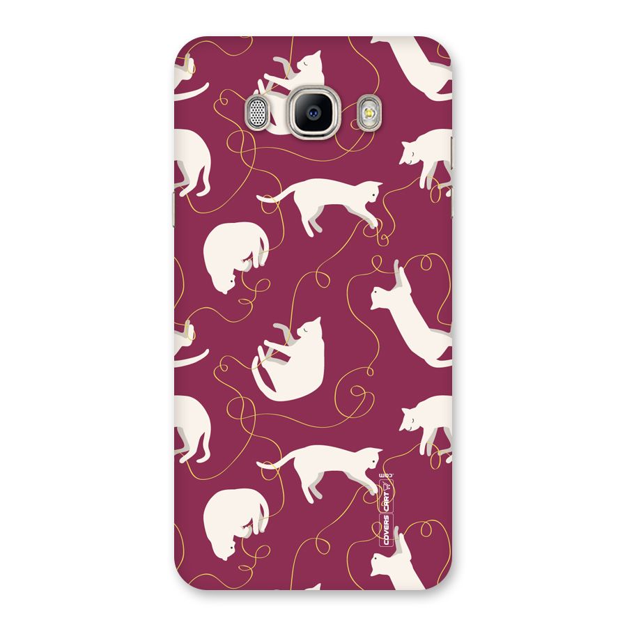 Lazy Kitty Back Case for Galaxy On8