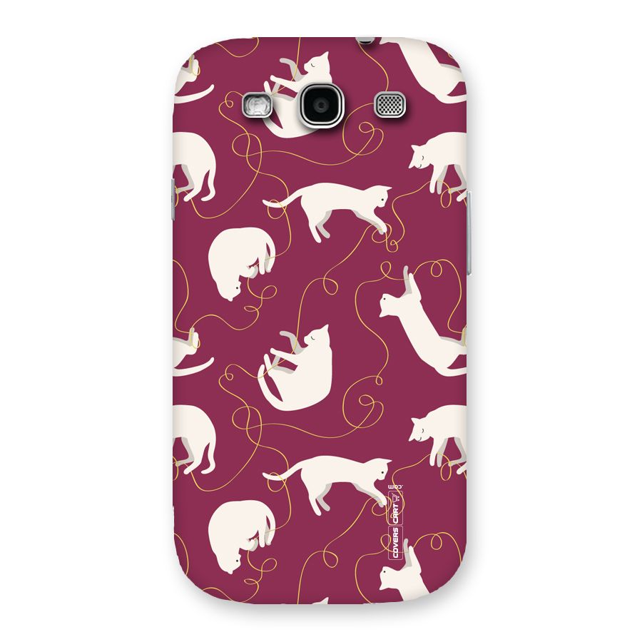 Lazy Kitty Back Case for Galaxy S3