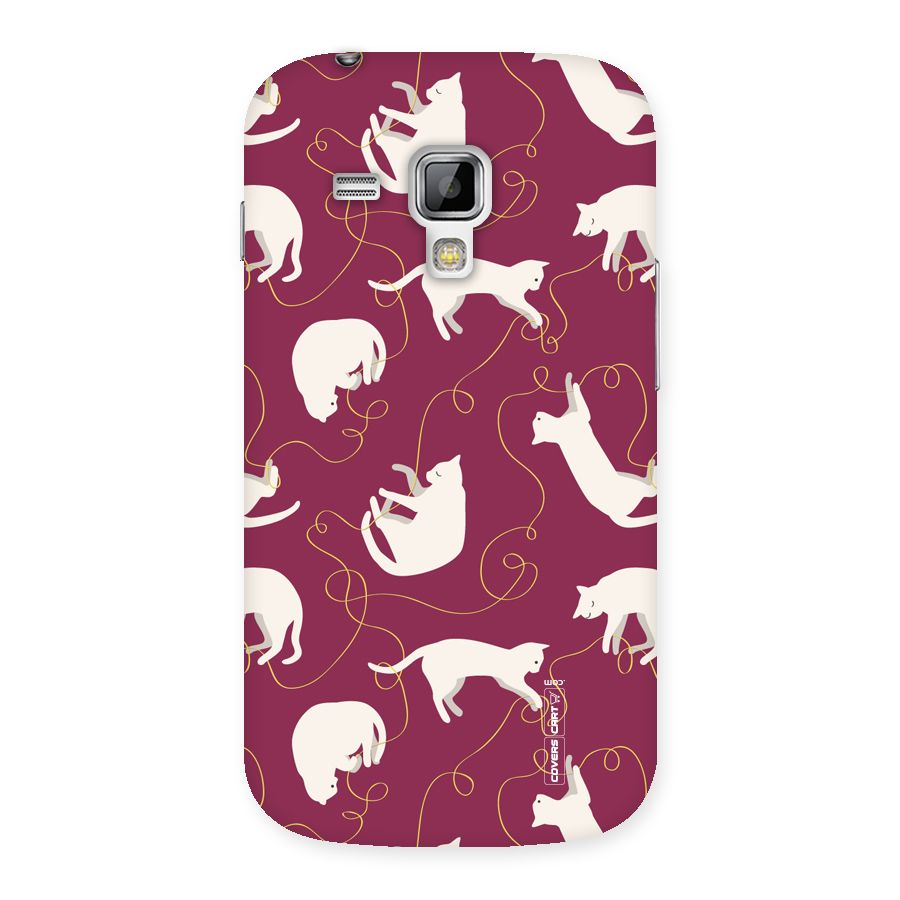 Lazy Kitty Back Case for Galaxy S Duos