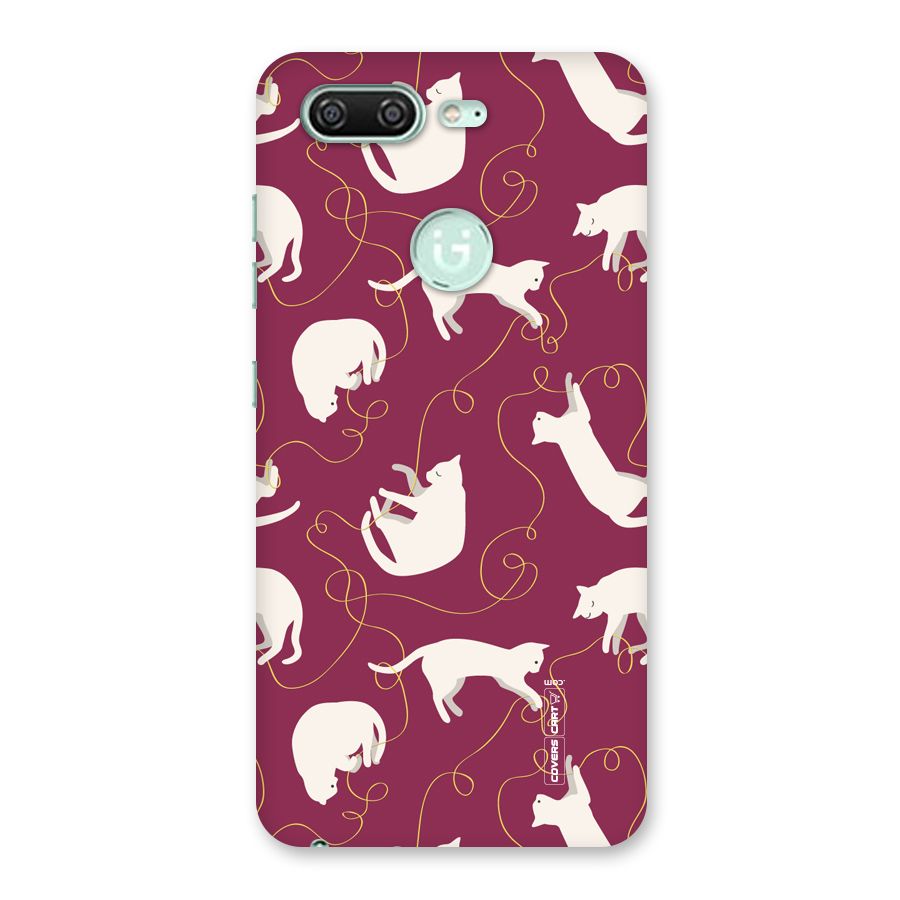 Lazy Kitty Back Case for Gionee S10