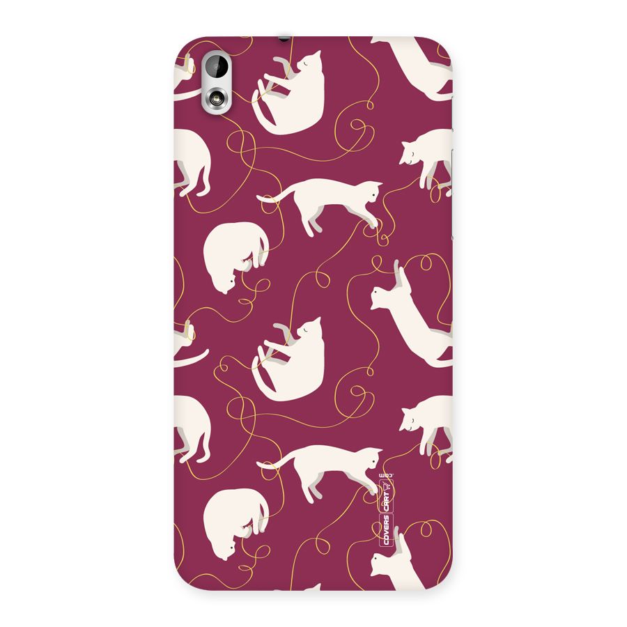 Lazy Kitty Back Case for HTC Desire 816g