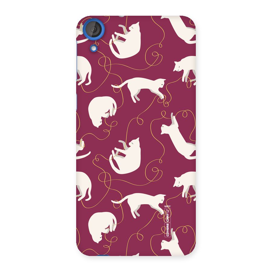 Lazy Kitty Back Case for HTC Desire 820s