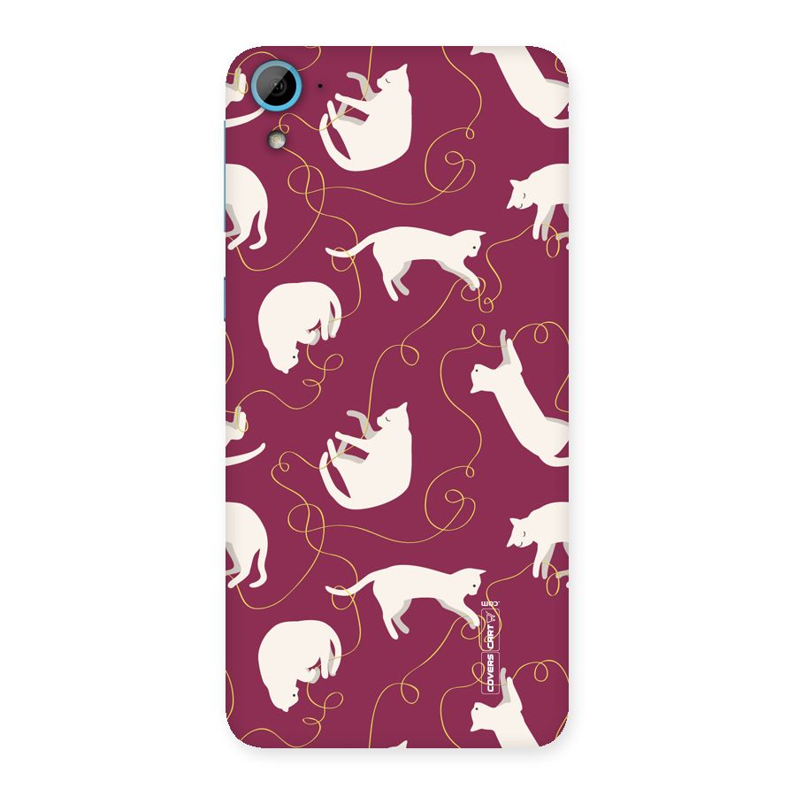 Lazy Kitty Back Case for HTC Desire 826