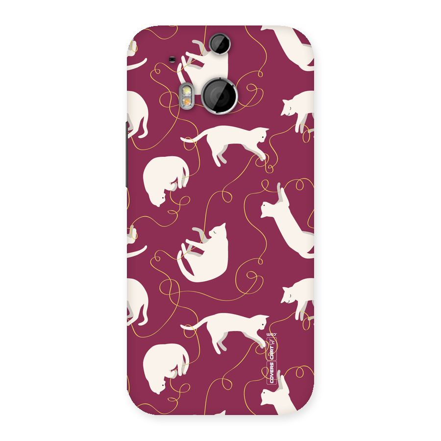 Lazy Kitty Back Case for HTC One M8
