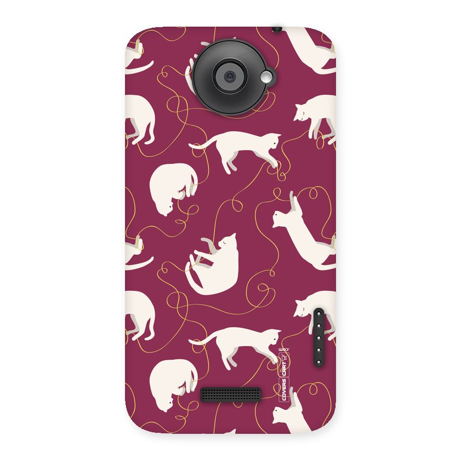 Lazy Kitty Back Case for HTC One X