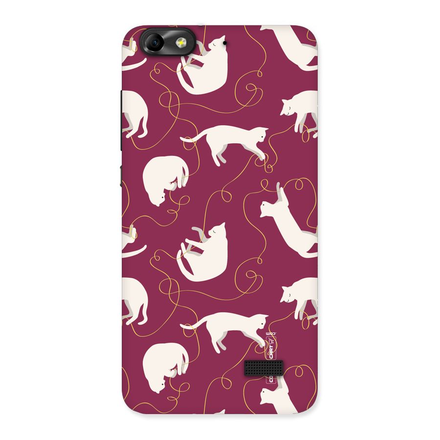 Lazy Kitty Back Case for Honor 4C