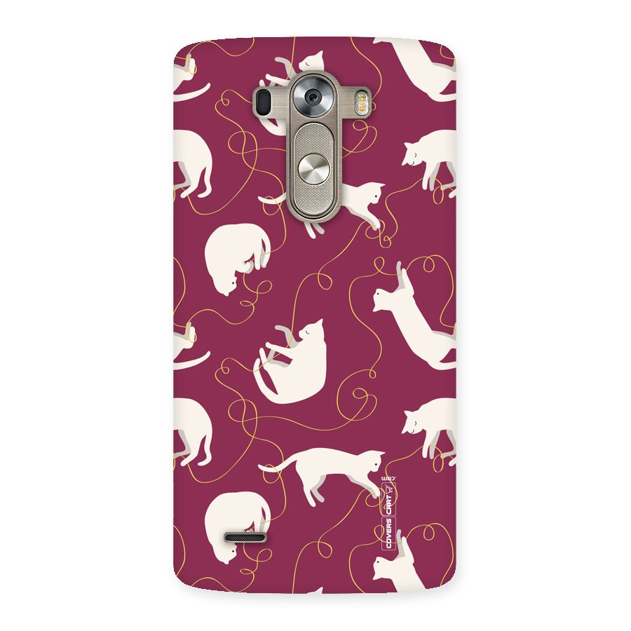 Lazy Kitty Back Case for LG G3