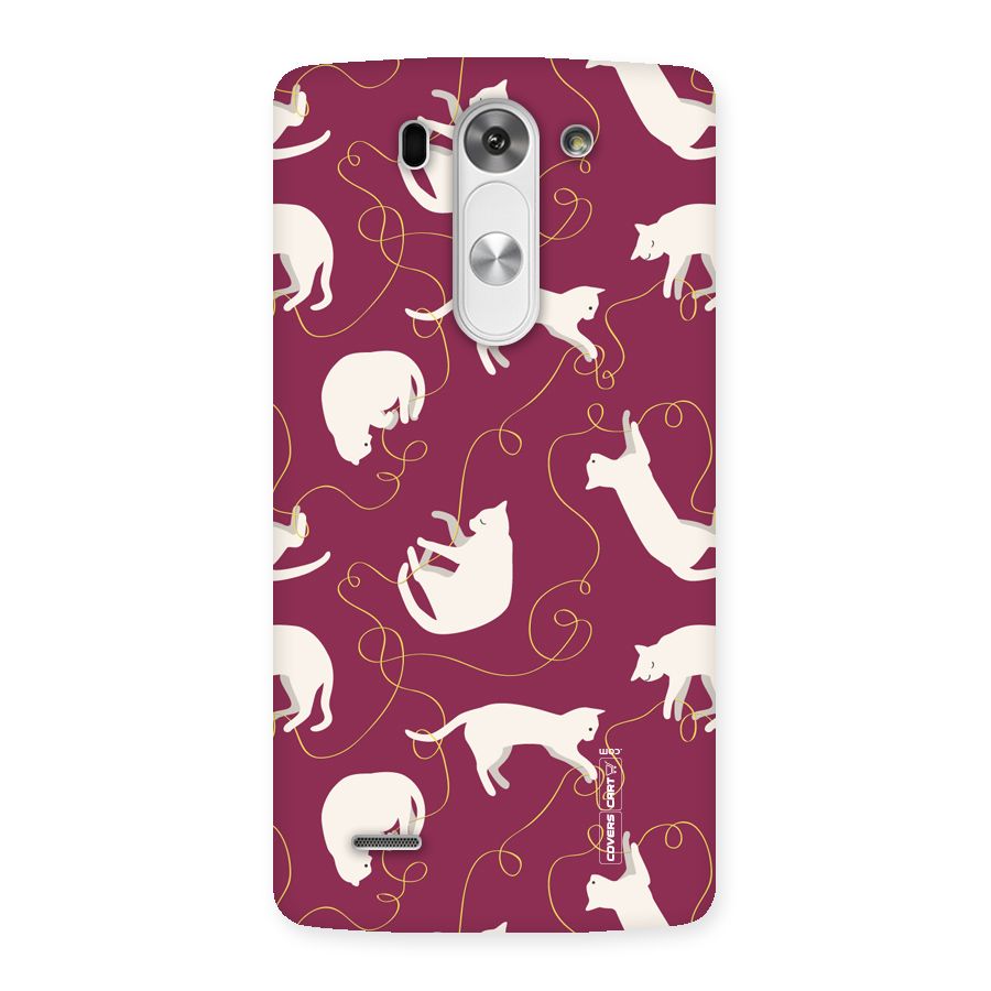 Lazy Kitty Back Case for LG G3 Mini