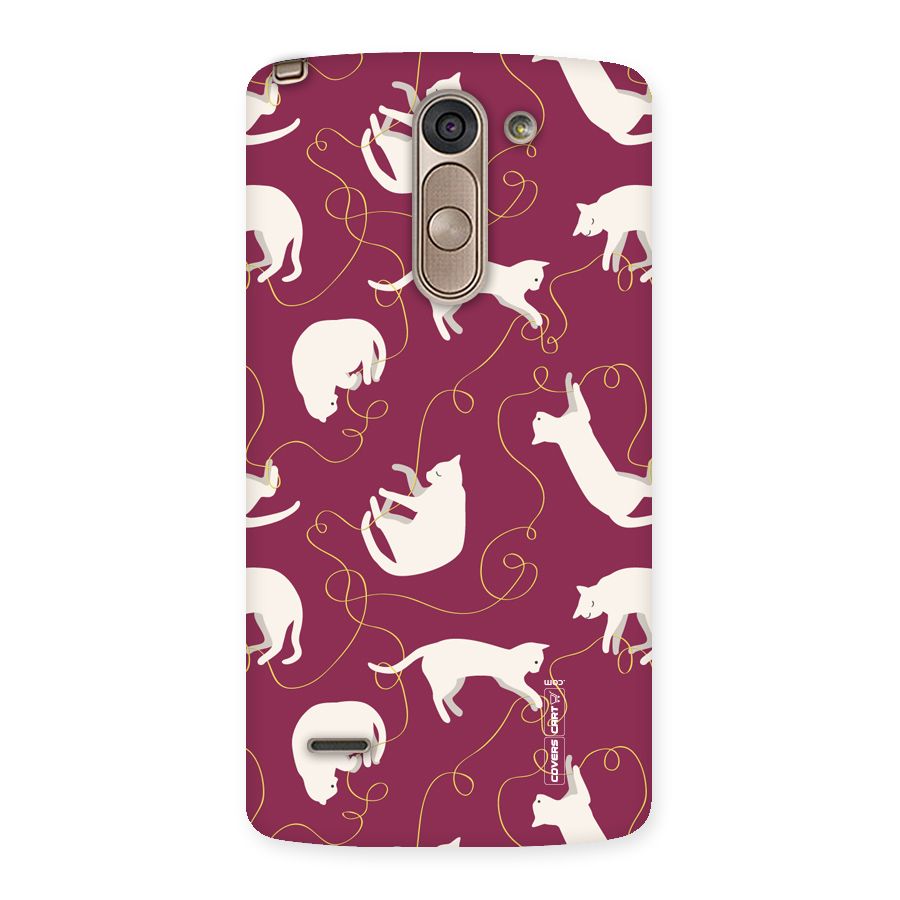 Lazy Kitty Back Case for LG G3 Stylus
