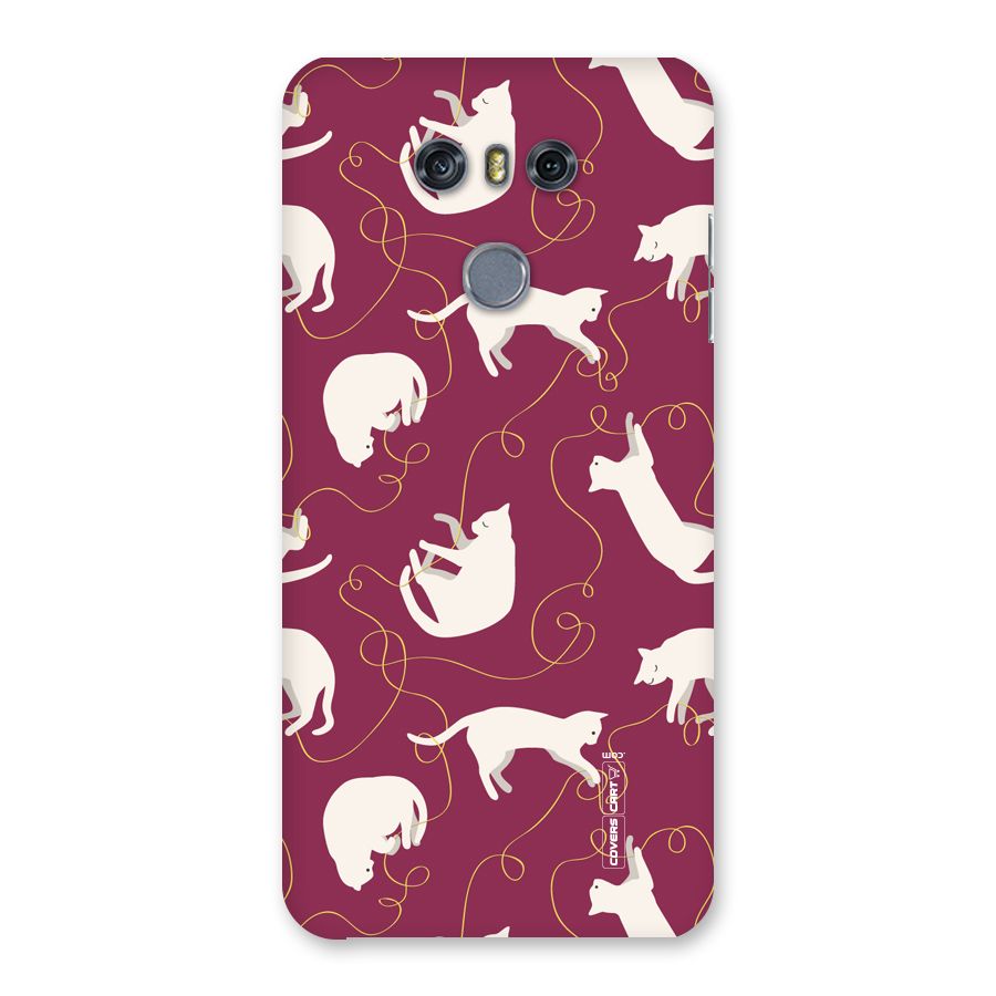 Lazy Kitty Back Case for LG G6