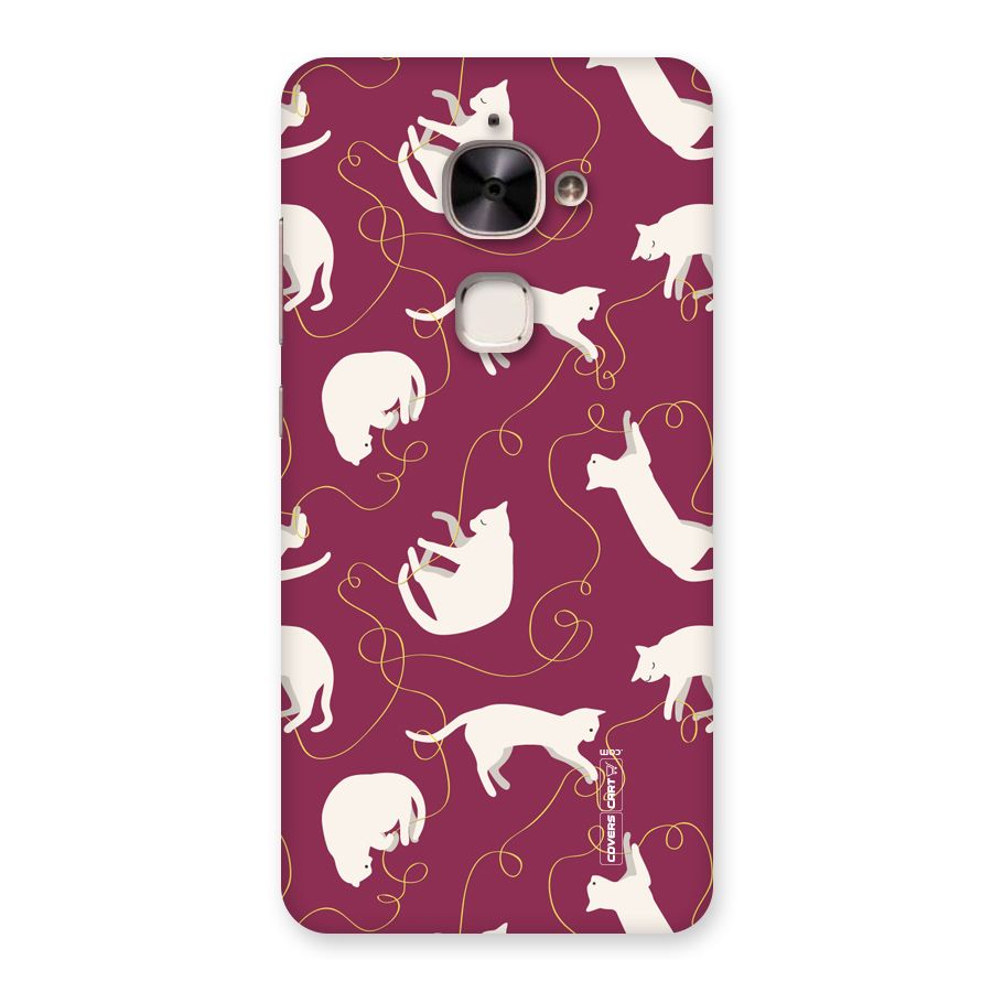 Lazy Kitty Back Case for Le 2