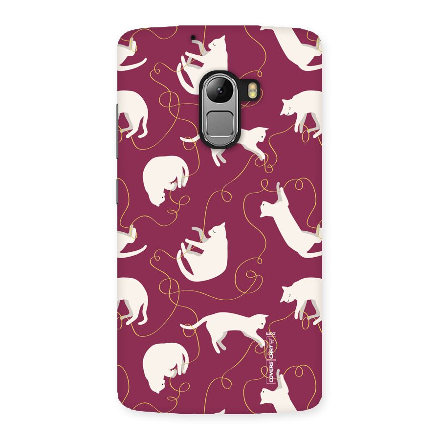 Lazy Kitty Back Case for Lenovo K4 Note