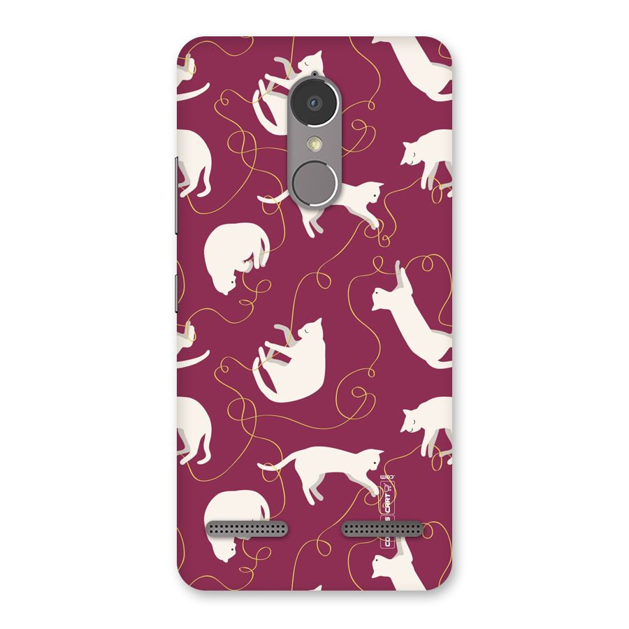 Lazy Kitty Back Case for Lenovo K6