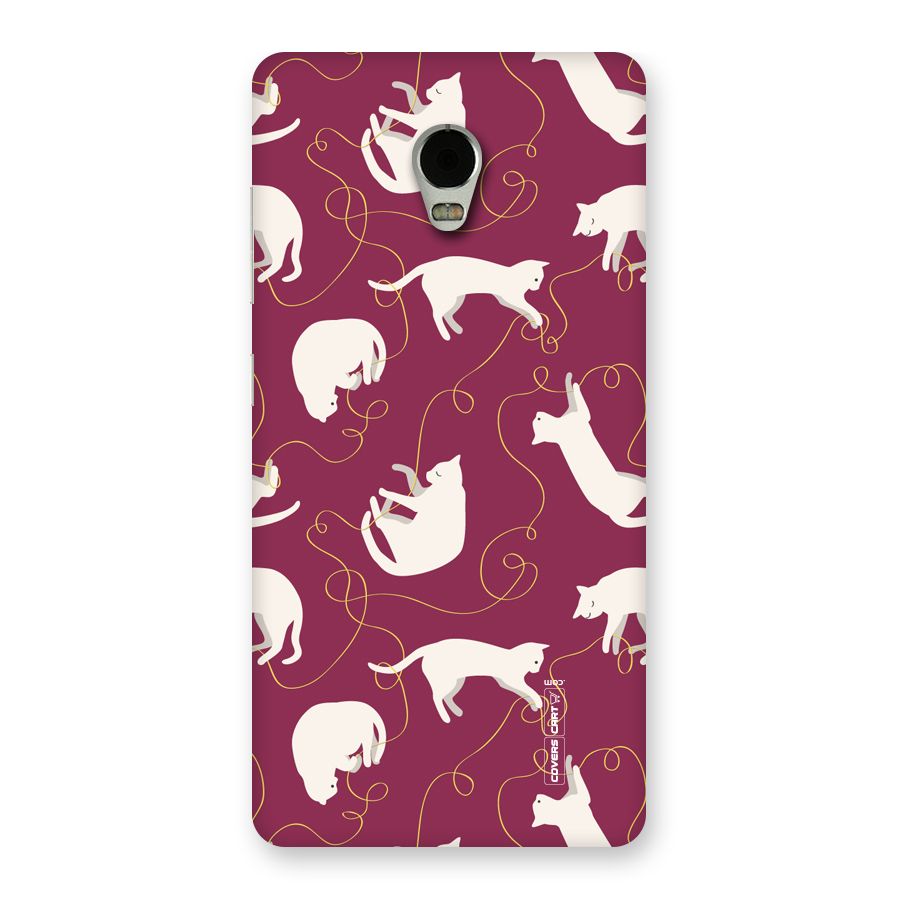 Lazy Kitty Back Case for Lenovo Vibe P1
