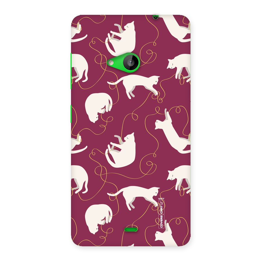 Lazy Kitty Back Case for Lumia 535