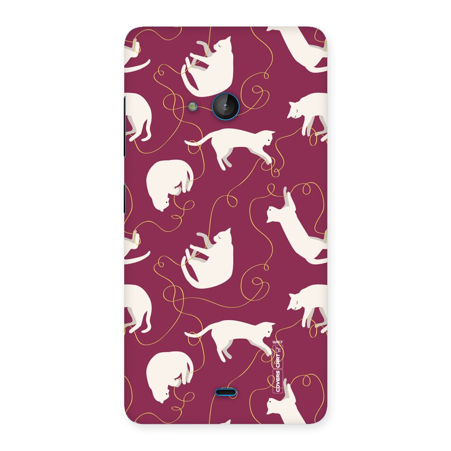 Lazy Kitty Back Case for Lumia 540