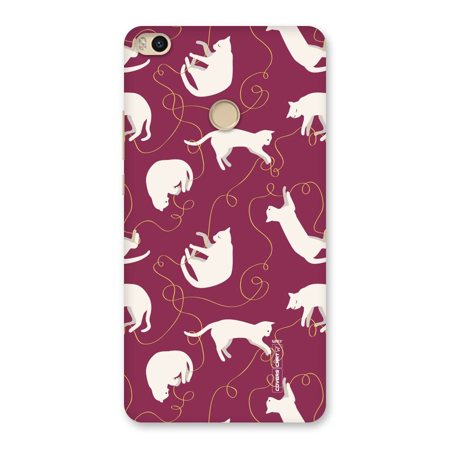 Lazy Kitty Back Case for Mi Max 2