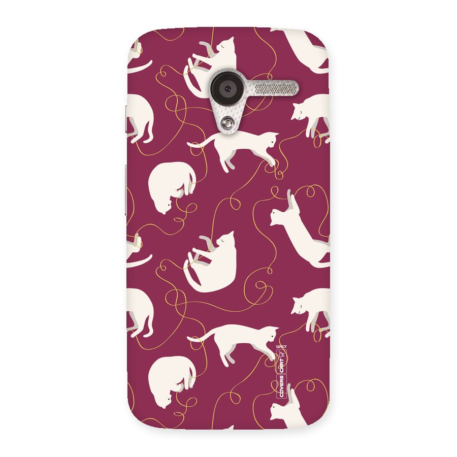 Lazy Kitty Back Case for Moto X