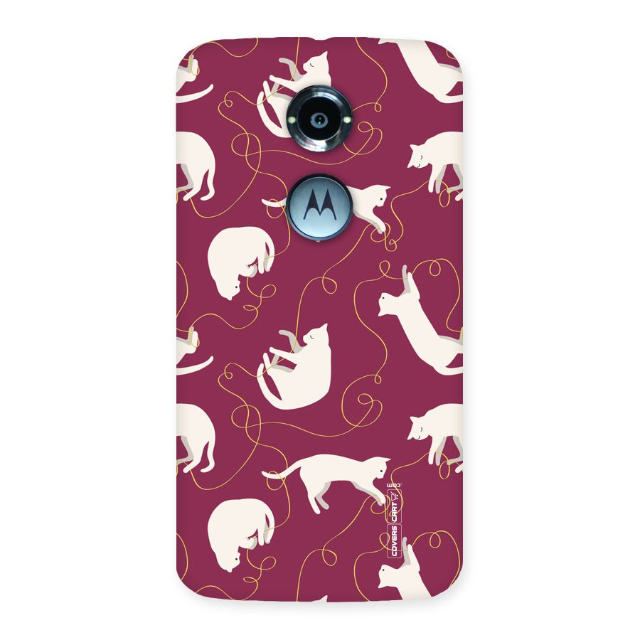 Lazy Kitty Back Case for Moto X 2nd Gen