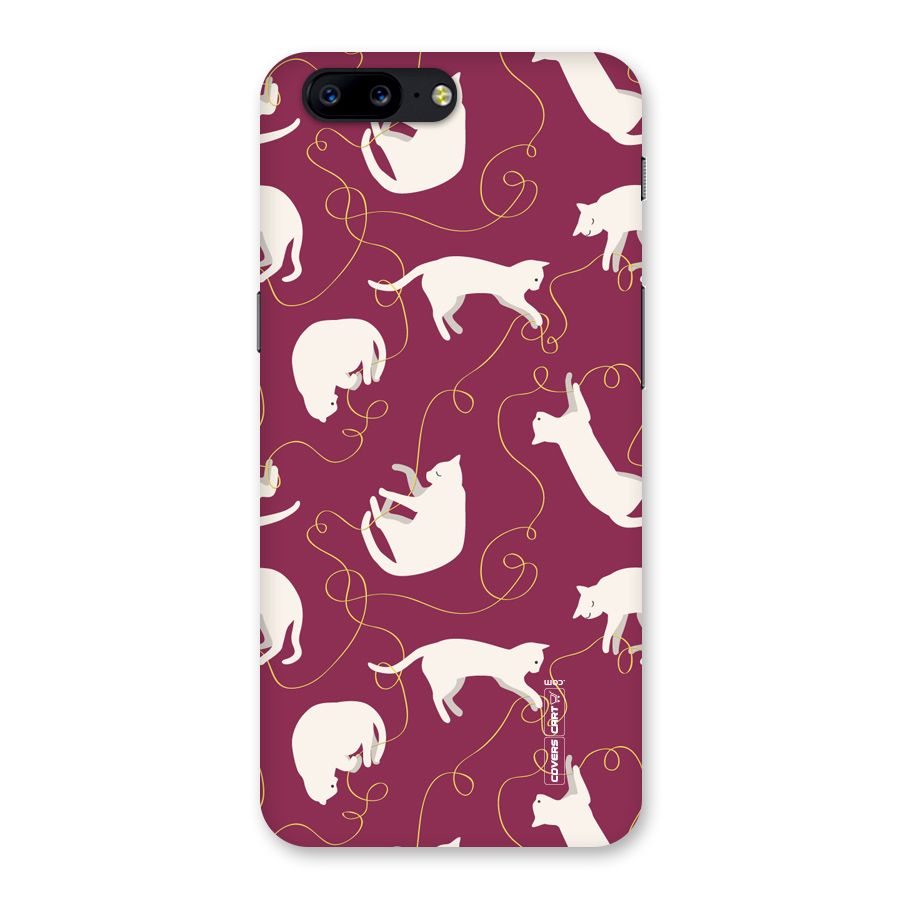 Lazy Kitty Back Case for OnePlus 5