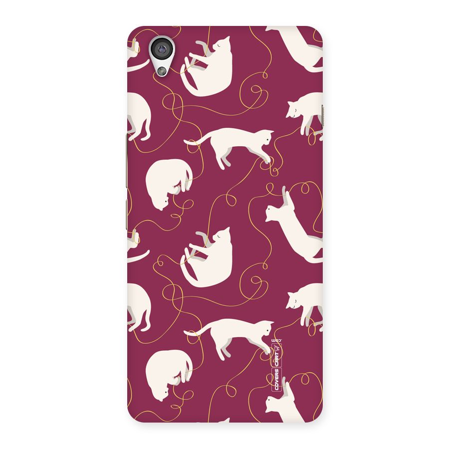 Lazy Kitty Back Case for OnePlus X