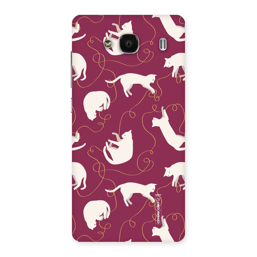 Lazy Kitty Back Case for Redmi 2