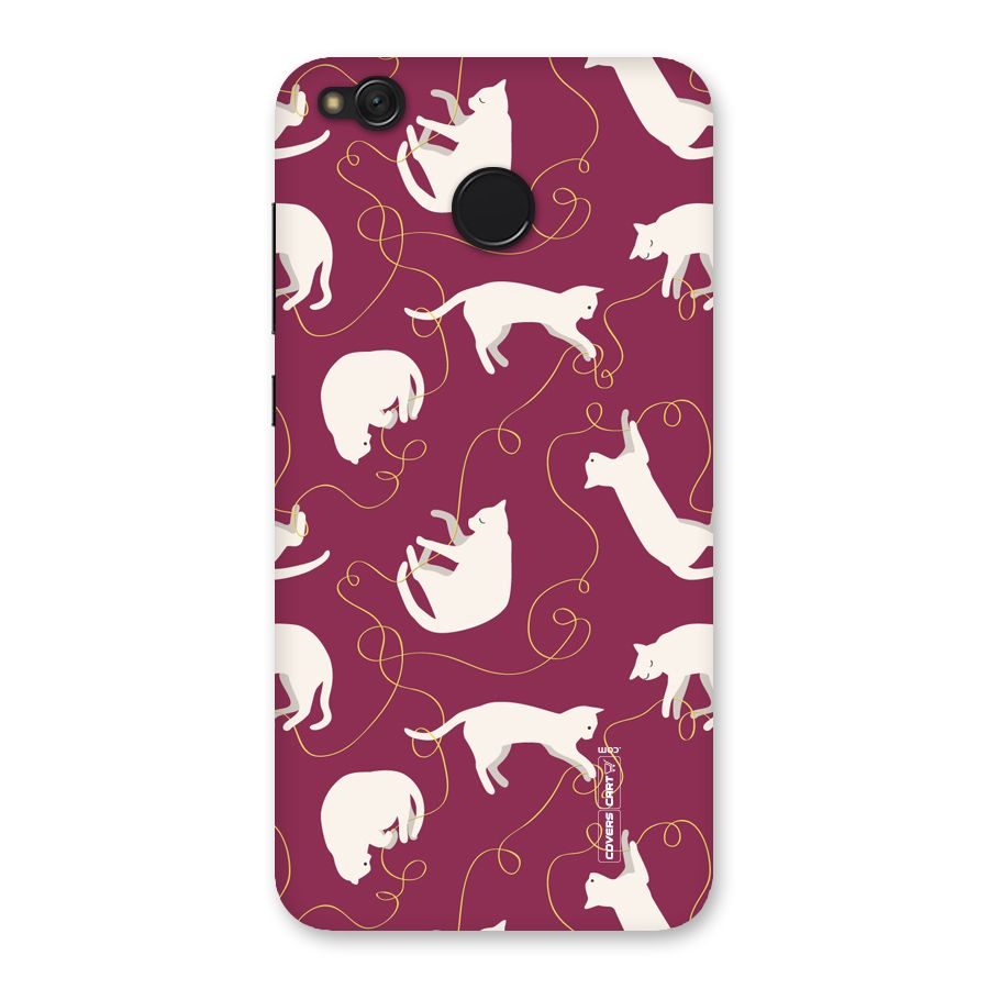 Lazy Kitty Back Case for Redmi 4