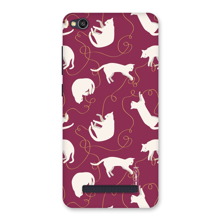 Lazy Kitty Back Case for Redmi 4A