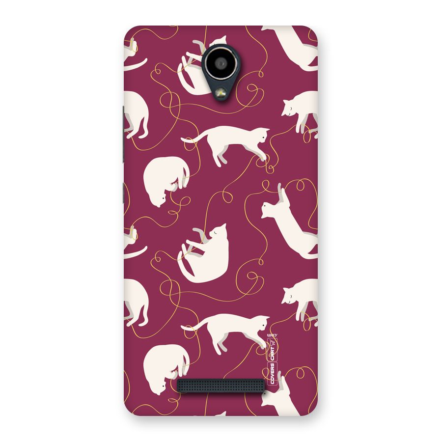 Lazy Kitty Back Case for Redmi Note 2