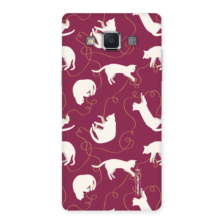 Lazy Kitty Back Case for Samsung Galaxy A5