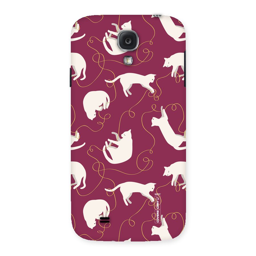 Lazy Kitty Back Case for Samsung Galaxy S4