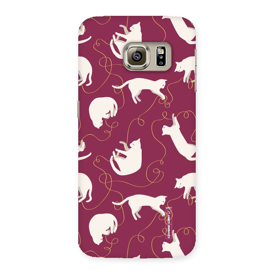 Lazy Kitty Back Case for Samsung Galaxy S6 Edge